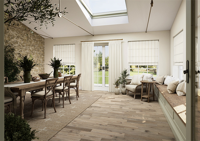 The British Stripe Co. Victoria, Dover No.1 - Twist&Fit Roman Blind - Image 7